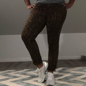 Leopard jeans - skinny size 20w